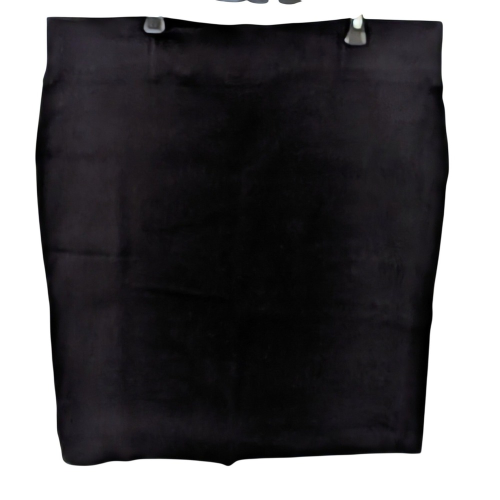 Chaps Black Knit Pencil Skirt Plus Size 2X Stretch‎ Classic NWT $66